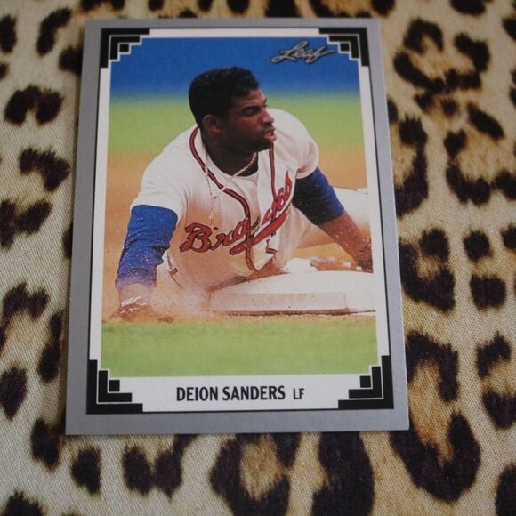 Deion Sanders #436 Baseball Card - Picture 1 of 2